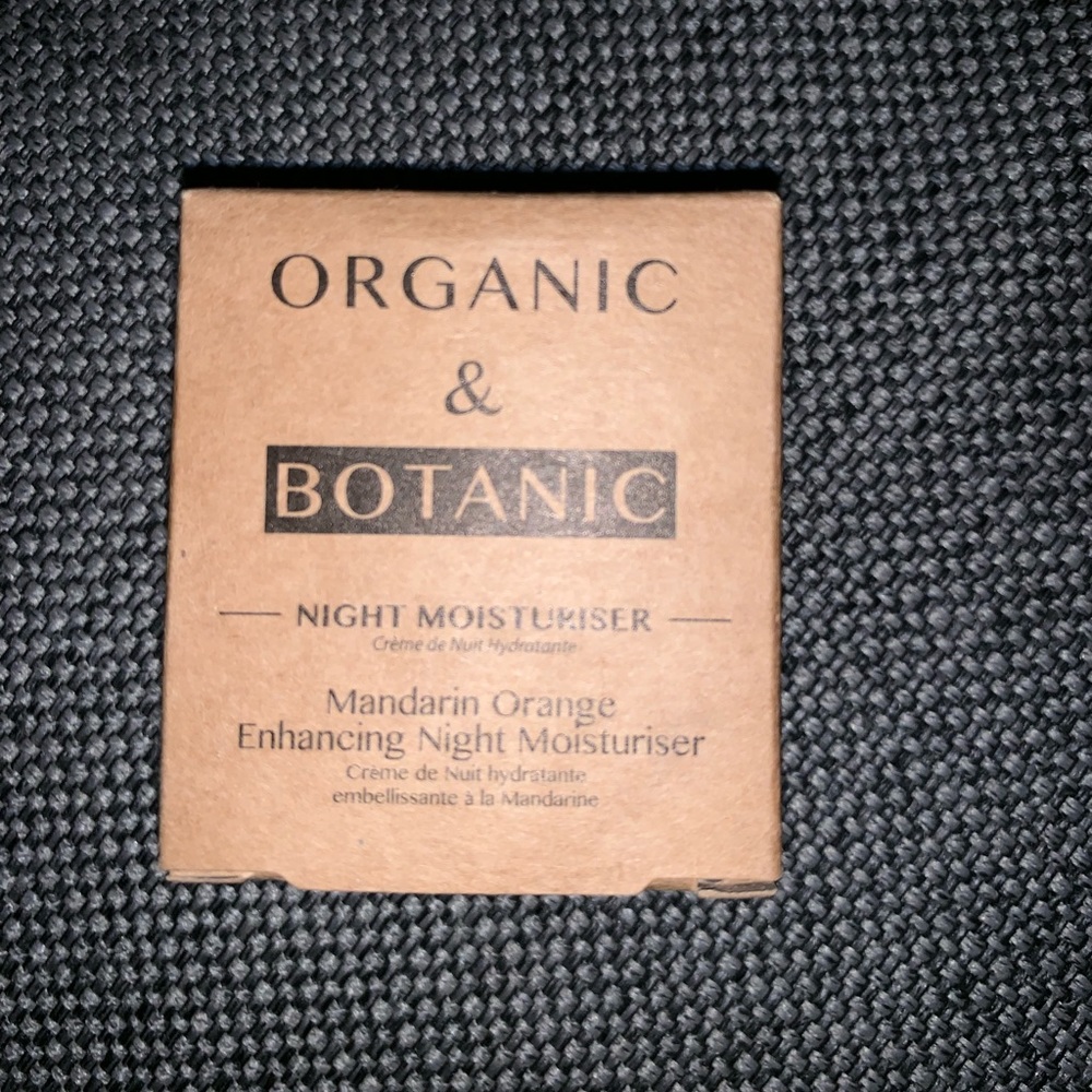 Organic&Botanic Night moisturizer